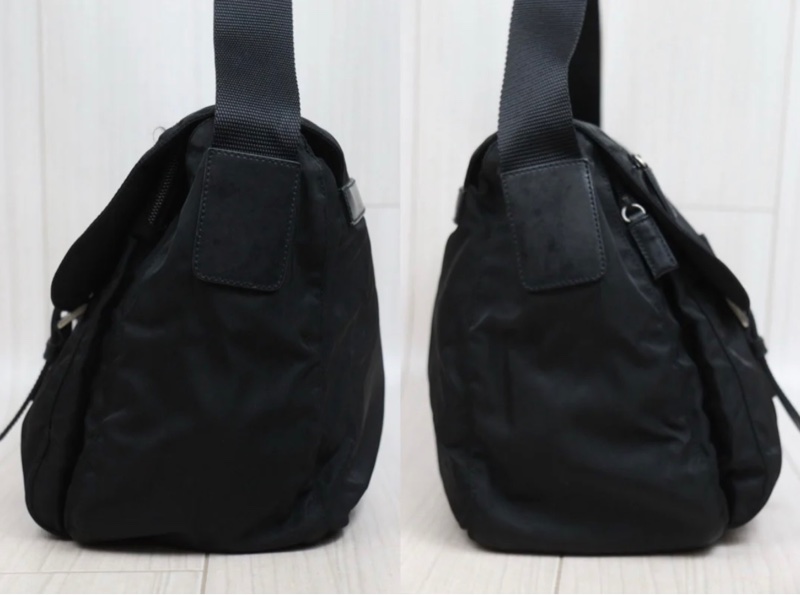 「JL精品代購」9新 Prada 郵差包-4