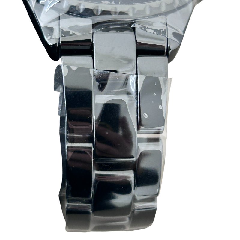 CHANEL 香奈兒 J12 WANTED DE CHANEL 38MM 自動腕錶 高科技精密陶瓷 黑面盤-5