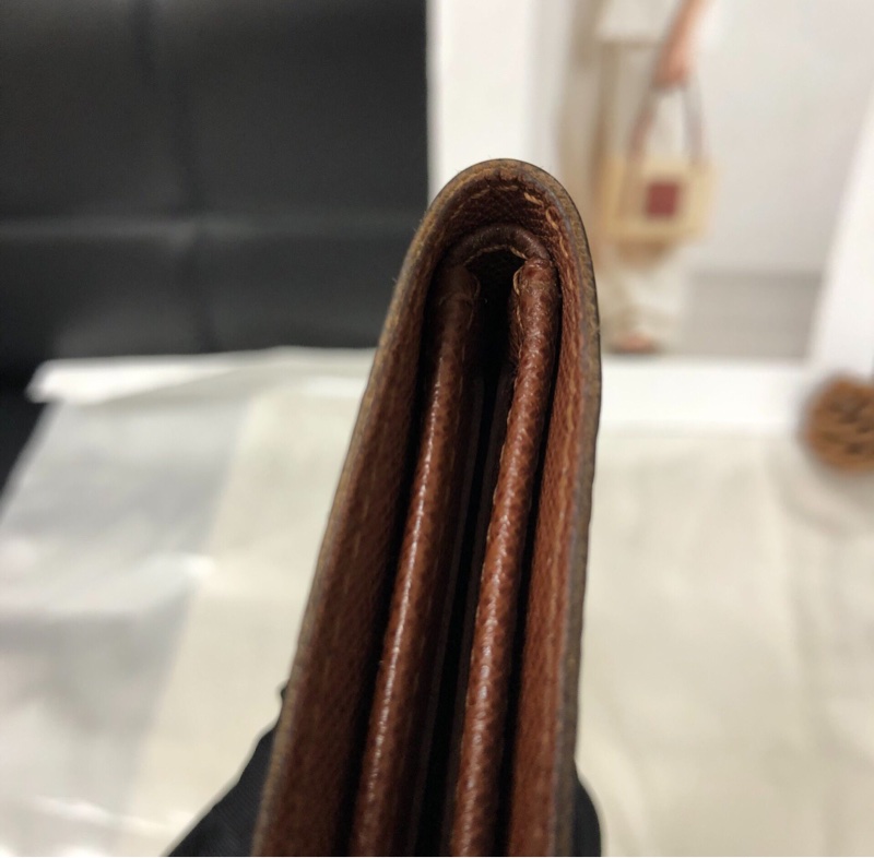 【性價比超高❗️經典老花✨】LV老花短款折疊錢包-6