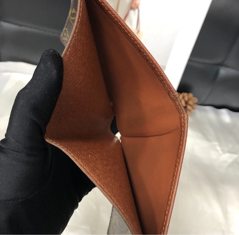 【性價比超高❗️經典老花✨】LV老花短款折疊錢包-8