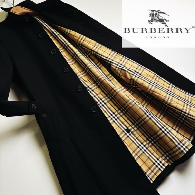 日本特選二手/Burberry 時尚男神長版風衣-0
