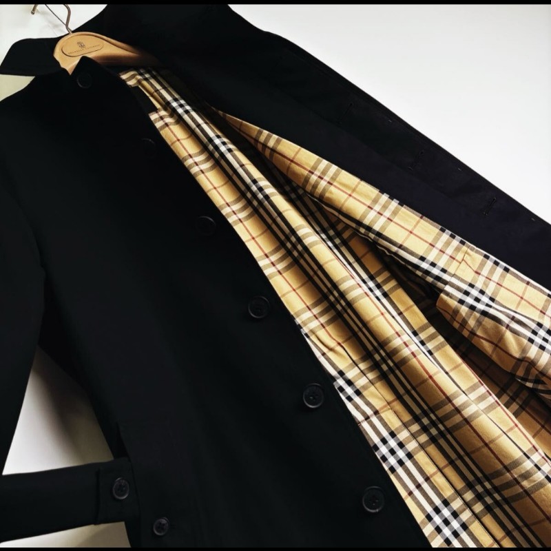日本特選二手/Burberry 時尚男神長版風衣-2