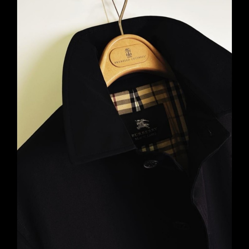 日本特選二手/Burberry 時尚男神長版風衣-3