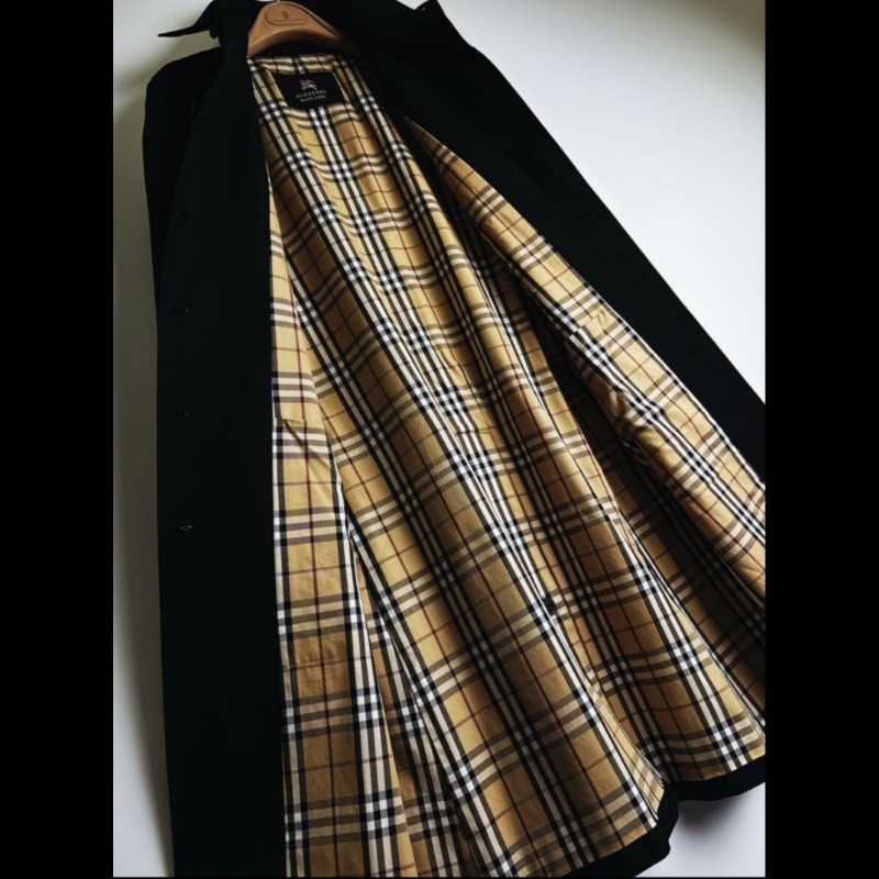 日本特選二手/Burberry 時尚男神長版風衣-4