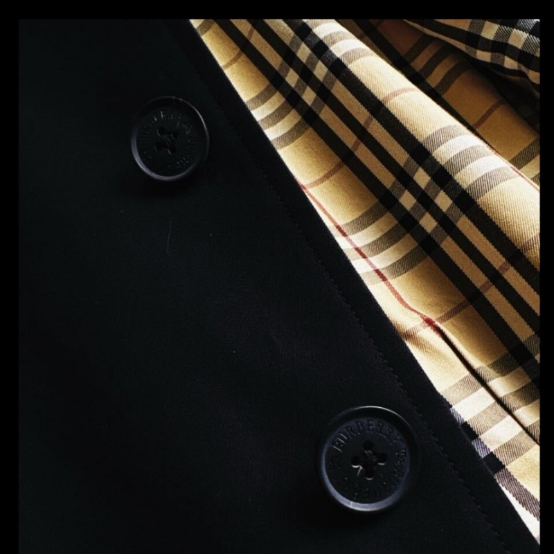 日本特選二手/Burberry 時尚男神長版風衣-8