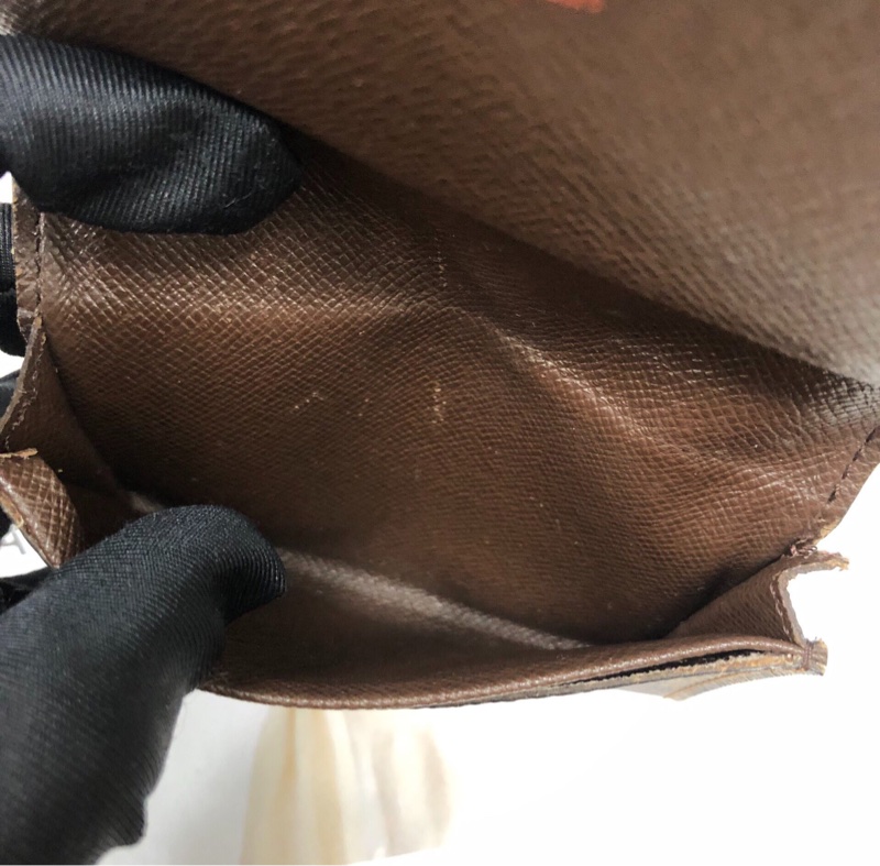 【性價比超高✨全網最低價🥰】LV 棕色棋盤格Damier短款｜折疊錢包｜卡包｜零錢包-8