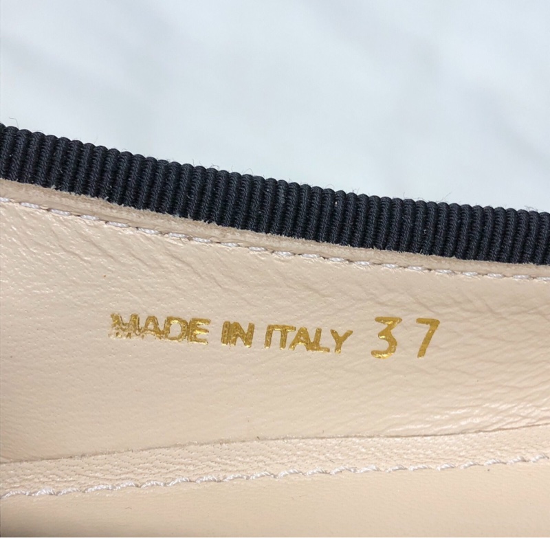 【全新✨經典芭蕾鞋❤️全網最低價】Prada黑色漆皮拼粉色蝴蝶結平底鞋37碼 小羊皮-6