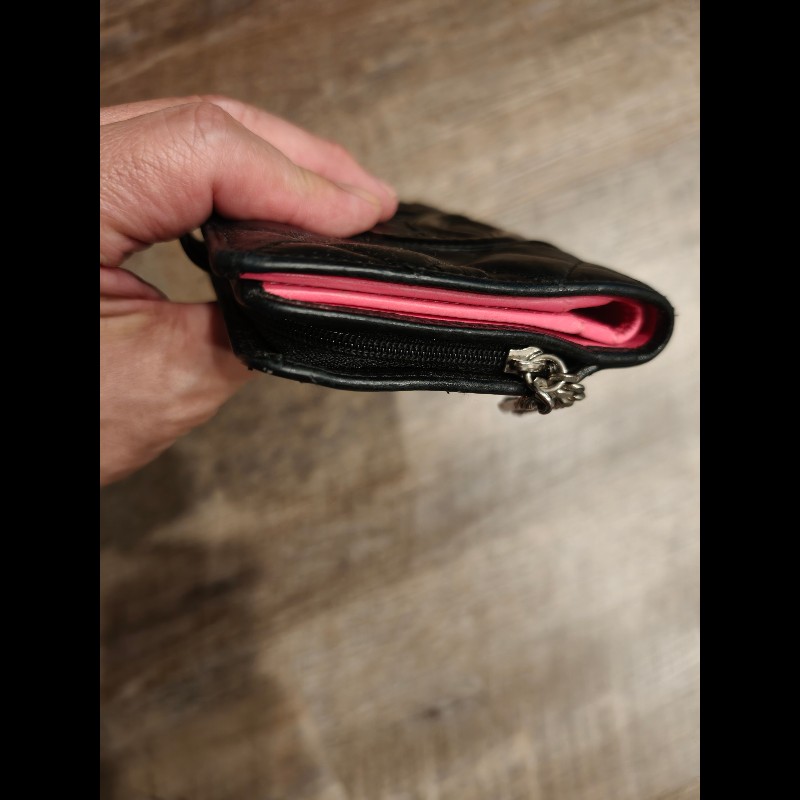 不議價特價出清,家人不使用的chanel香奈兒coco皮夾,功能正常,買到賺到-1