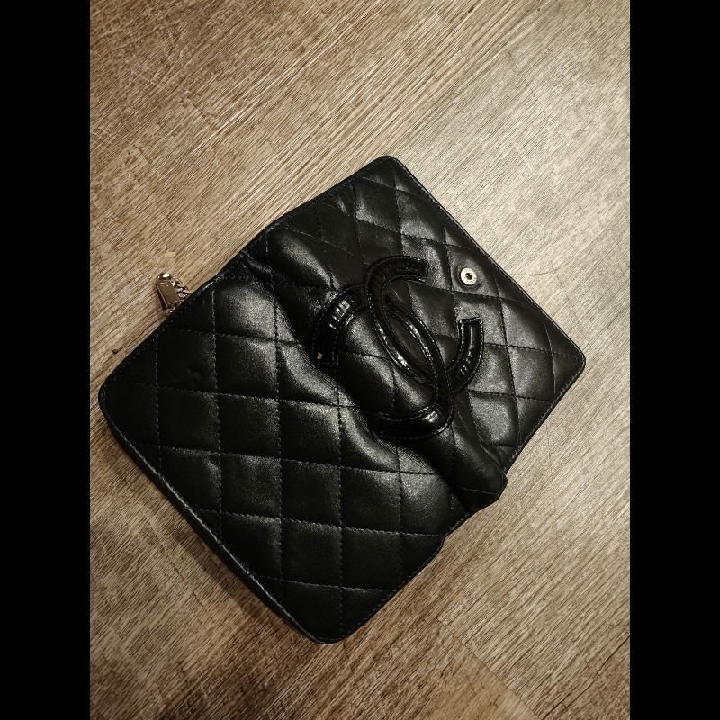 不議價特價出清,家人不使用的chanel香奈兒coco皮夾,功能正常,買到賺到-12