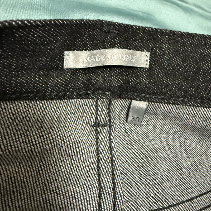 Dior black slim denim jeans with oblique jacquard 30 牛仔褲-5