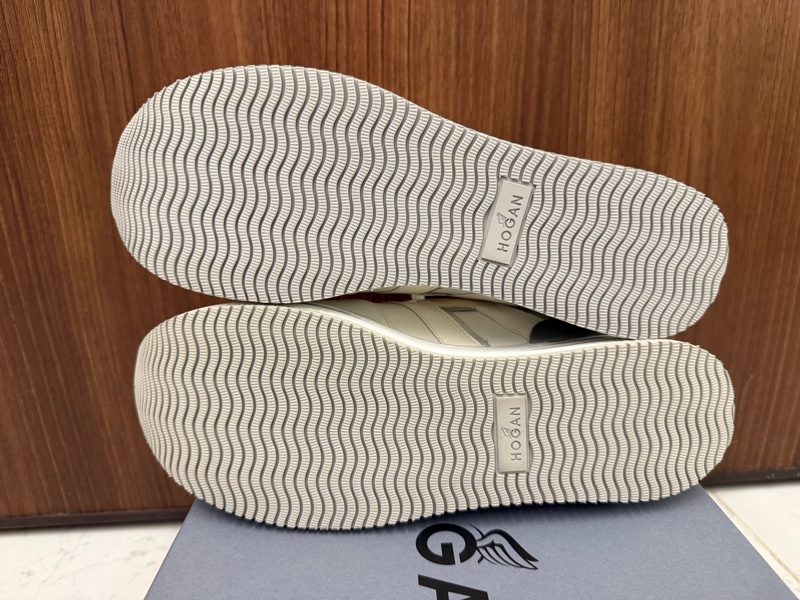 Hogan Midi H483 厚底鞋 運動鞋 38號 白/銀色 *全新*-3