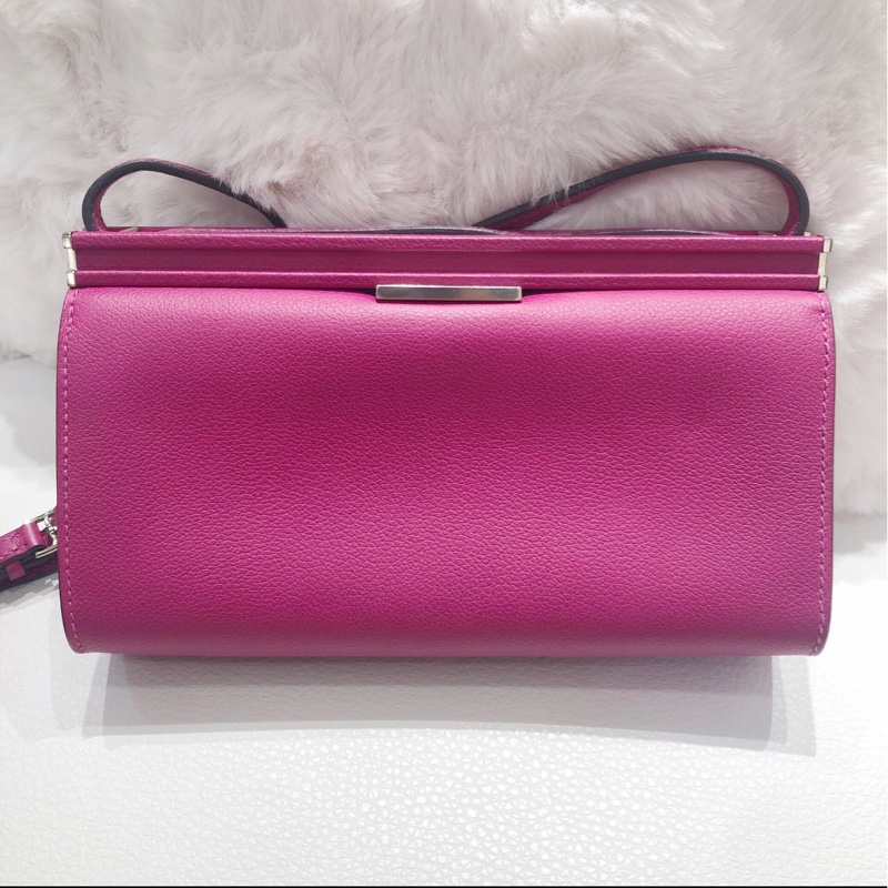 【罕見稀有色✨99新❗️全網最低價】Hermès Clic-H 21cm 银扣 Evercolor小牛皮-1