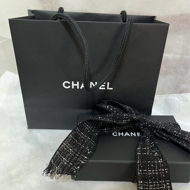 香奈兒Channel 黑金 短錢包-7