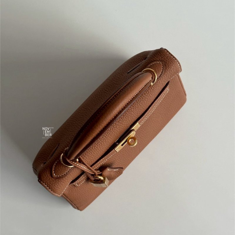 大天菜凱莉包🤎 全新全配有購證🙌🏻 Hermès 愛馬仕 Kelly 25 金棕金釦-3