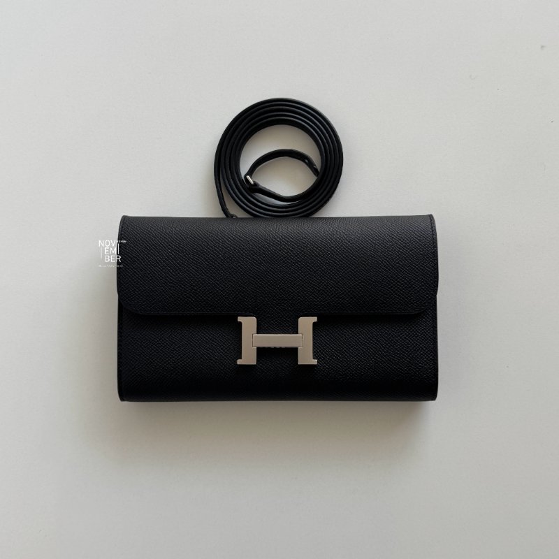 閒置新🫰🏻 Hermès 愛馬仕 Constance To Go 黑色銀釦-2