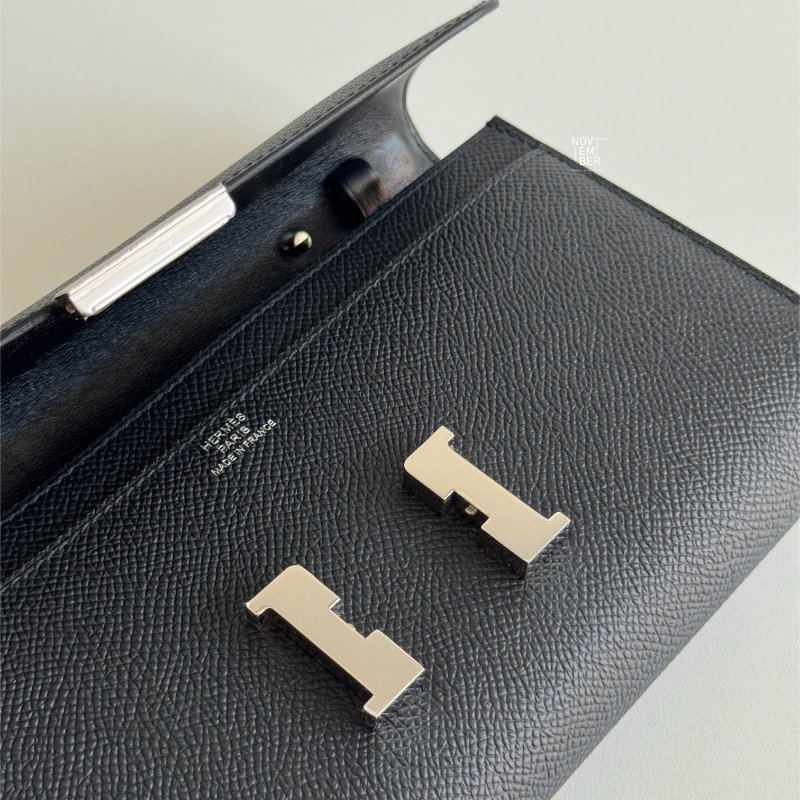 閒置新🫰🏻 Hermès 愛馬仕 Constance To Go 黑色銀釦-3