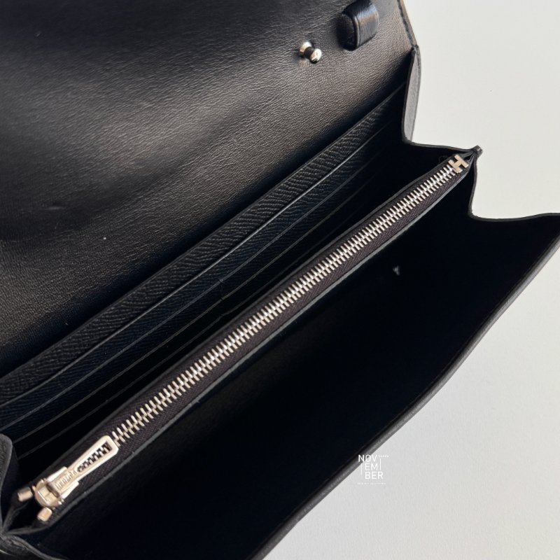閒置新🫰🏻 Hermès 愛馬仕 Constance To Go 黑色銀釦-4