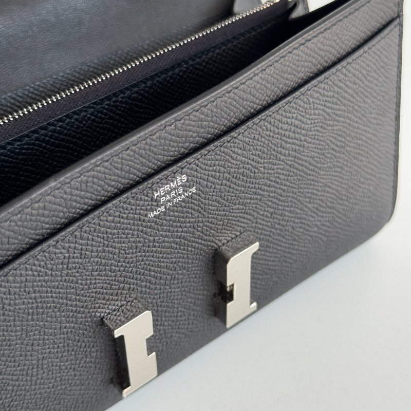 閒置新🫰🏻 Hermès 愛馬仕 Constance To Go 黑色銀釦-8