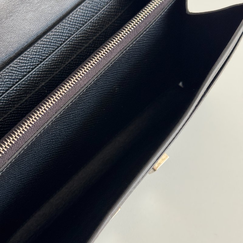 閒置新🫰🏻 Hermès 愛馬仕 Constance To Go 黑色銀釦-10