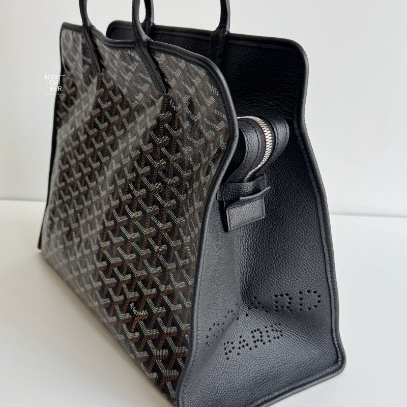 99新🆕 Goyard 戈雅 Hardy PM Bag 黑(手繪紅色愛心)-3