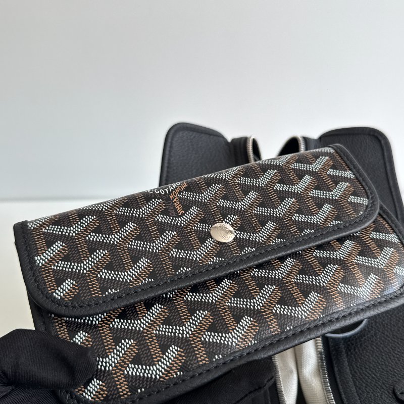 99新🆕 Goyard 戈雅 Hardy PM Bag 黑(手繪紅色愛心)-15