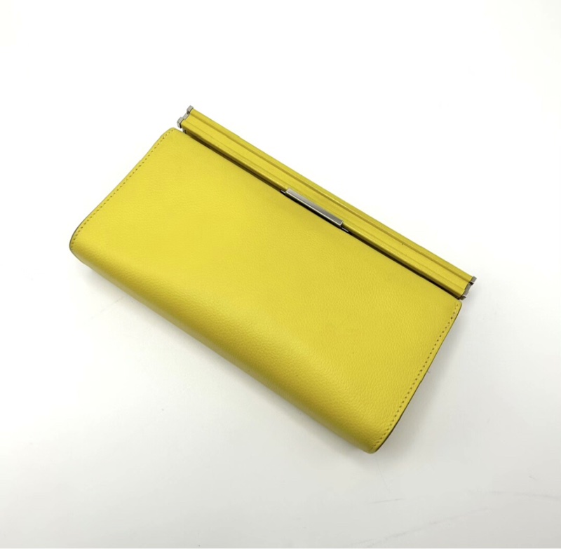 【全網最低價✨稀有不怕撞包✨低調貴氣】Hermes 愛馬仕 Clic-H 21 檸檬黃 D刻-3