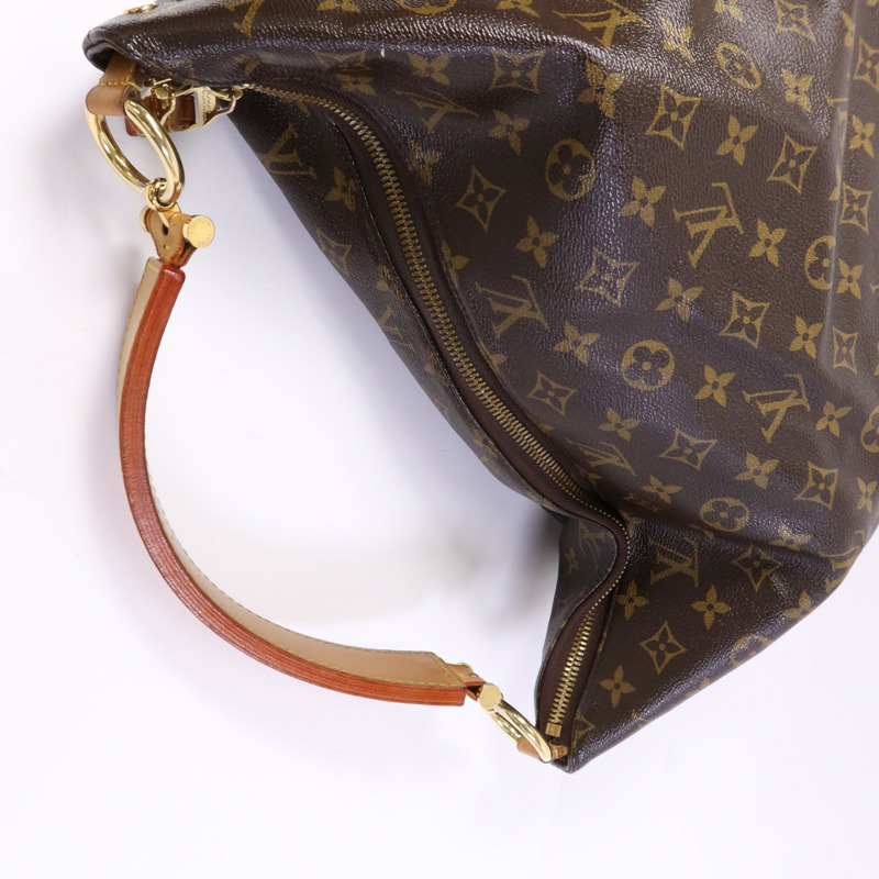 LOUIS VUITTON Monogram Sully MM金扣手挽袋-8
