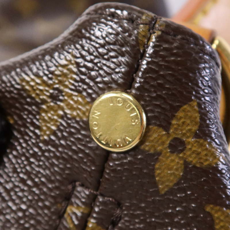 LOUIS VUITTON Monogram Sully MM金扣手挽袋-10