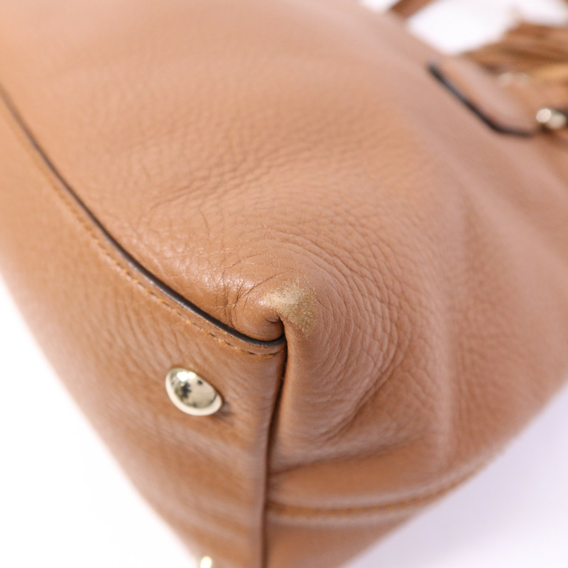 GUCCI 牛皮皮革2 Way Shoulder Bag金扣手挽肩背兩用袋-6