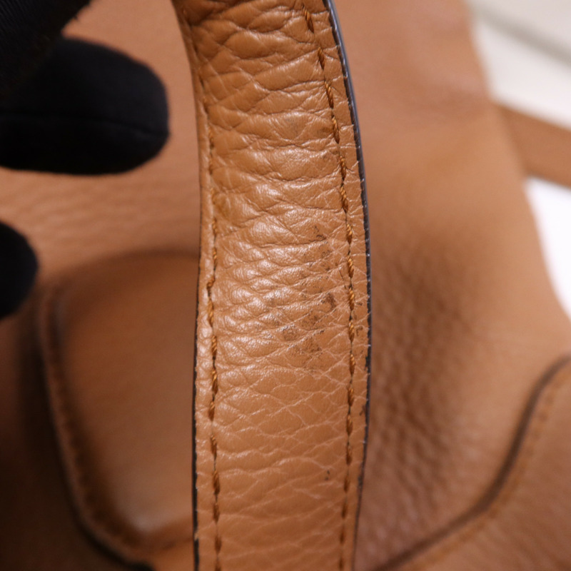 GUCCI 牛皮皮革2 Way Shoulder Bag金扣手挽肩背兩用袋-13