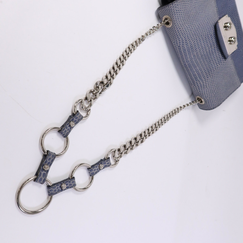 YVES SAINT LAURENT 麂皮皮革Le Sixieme銀扣肩背袋-8