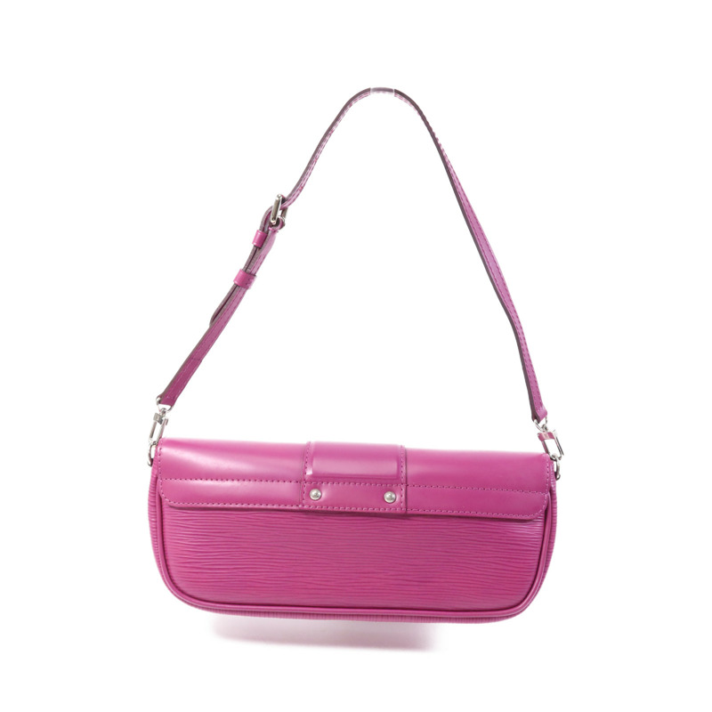 LOUIS VUITTON Epi Pochette Montaigne銀扣肩背袋-2