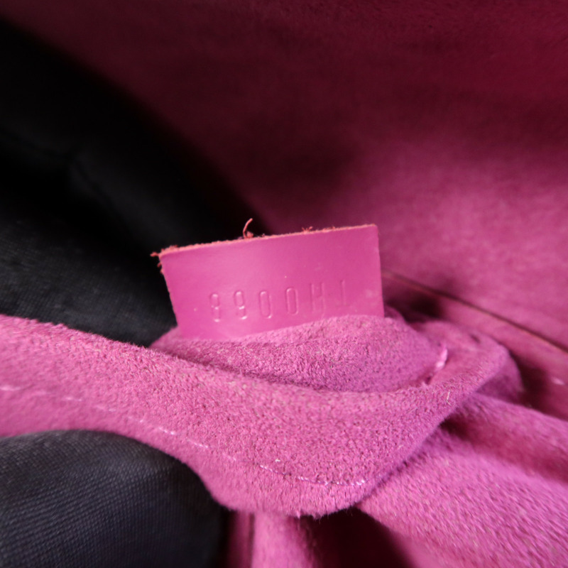 LOUIS VUITTON Epi Pochette Montaigne銀扣肩背袋-13