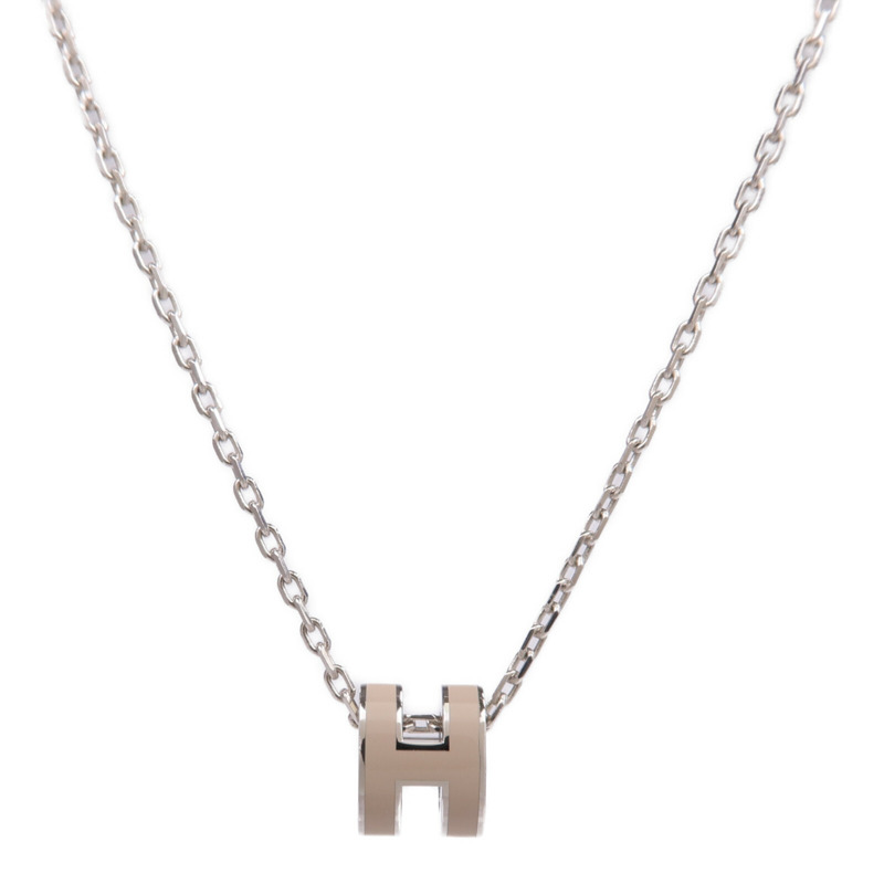 HERMES 金屬Mini Pop H Necklace項鍊-0