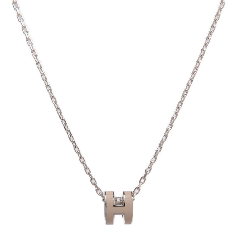 HERMES 金屬Mini Pop H Necklace項鍊-1