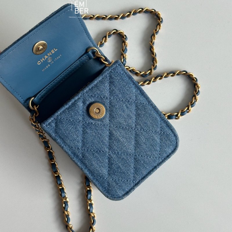 99新🆕 Chanel 香奈兒 Denim 單寧牛仔小包-3