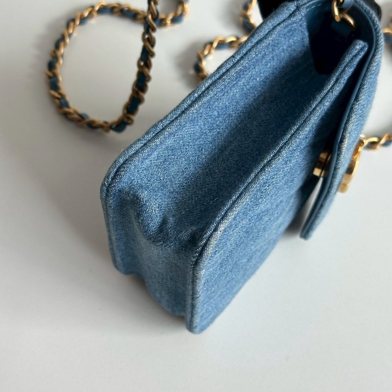 99新🆕 Chanel 香奈兒 Denim 單寧牛仔小包-11
