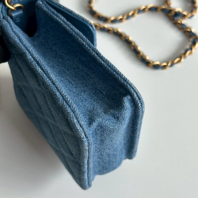 99新🆕 Chanel 香奈兒 Denim 單寧牛仔小包-12