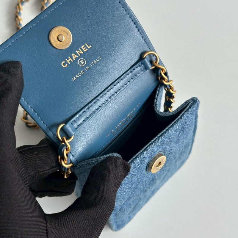 99新🆕 Chanel 香奈兒 Denim 單寧牛仔小包-14