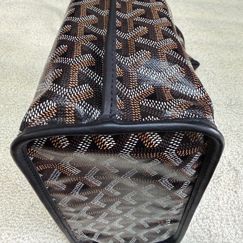 Goyard 雙面托特包（小） 黑色-4