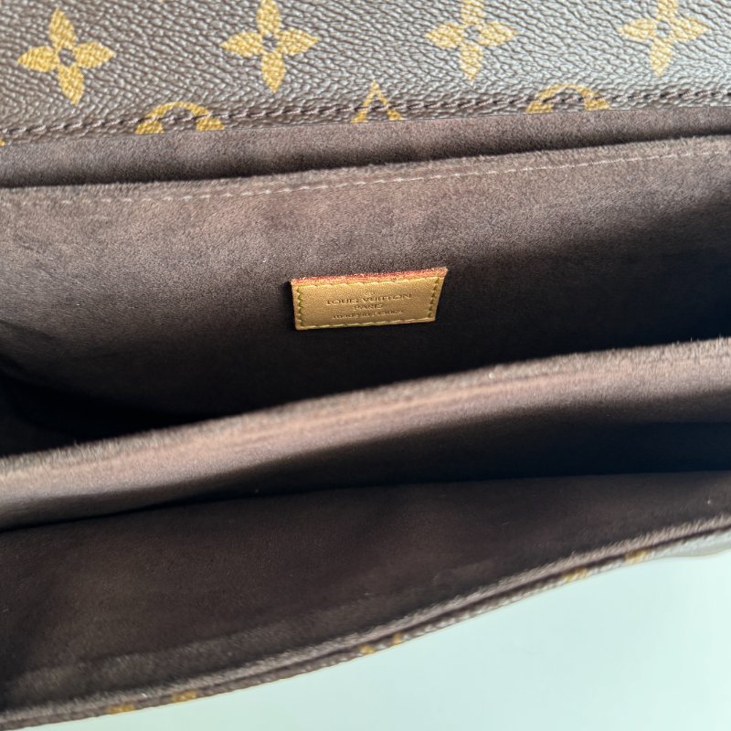 98新 全配有購證🙌🏻 Louis Vuitton LV 路易威登 Pochette Métis 郵差包-13