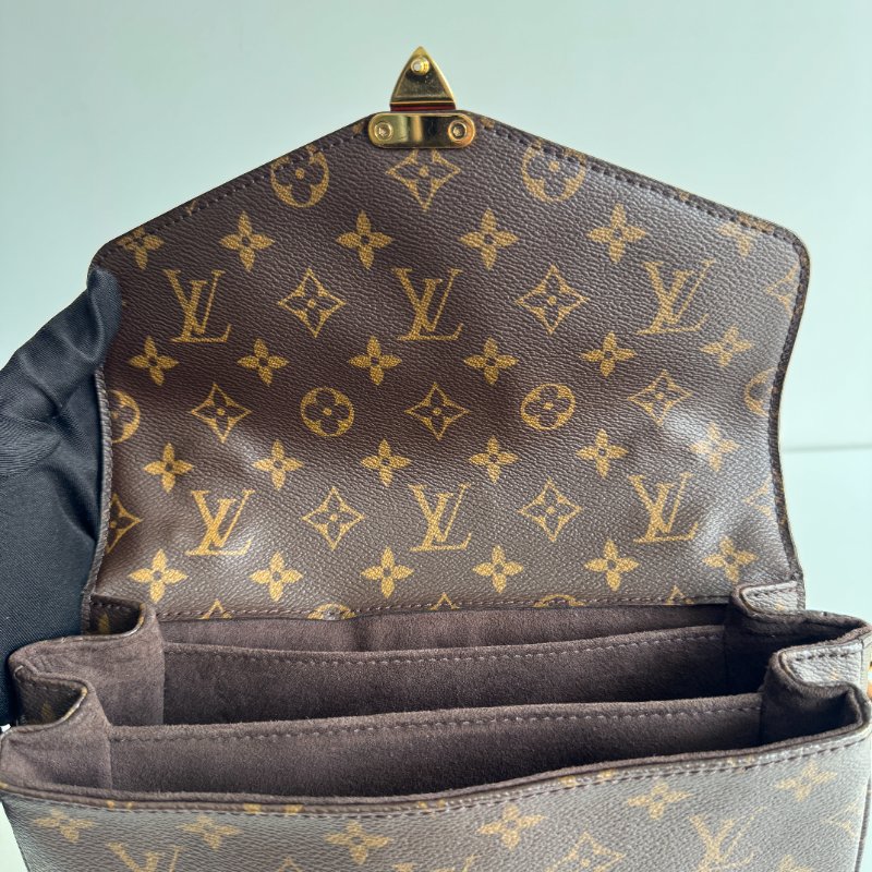 98新 全配有購證🙌🏻 Louis Vuitton LV 路易威登 Pochette Métis 郵差包-14