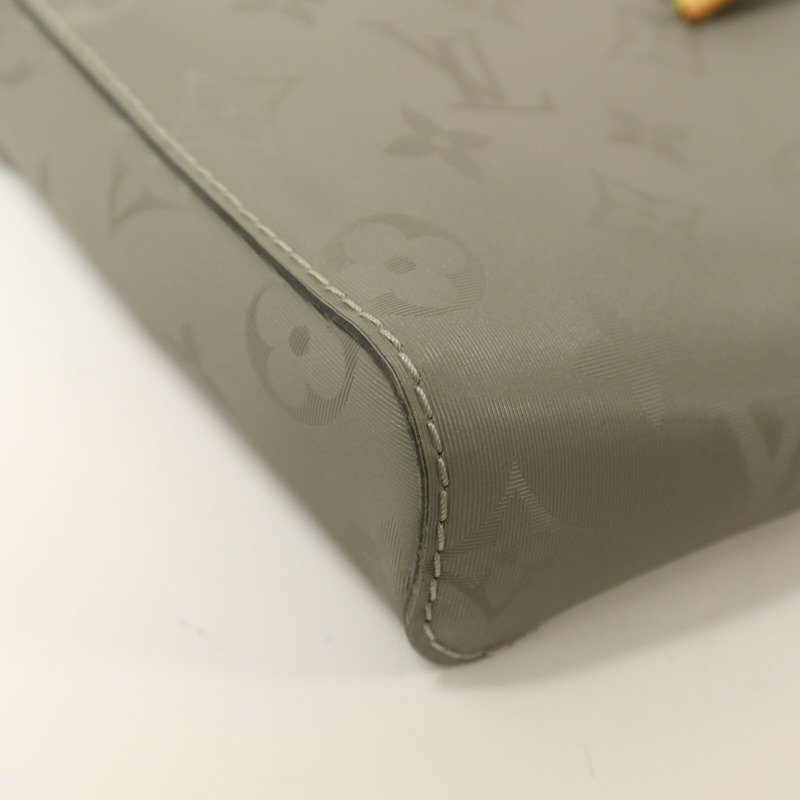 LOUIS VUITTON Monogram Titanium Messenger PM金扣肩背袋-12