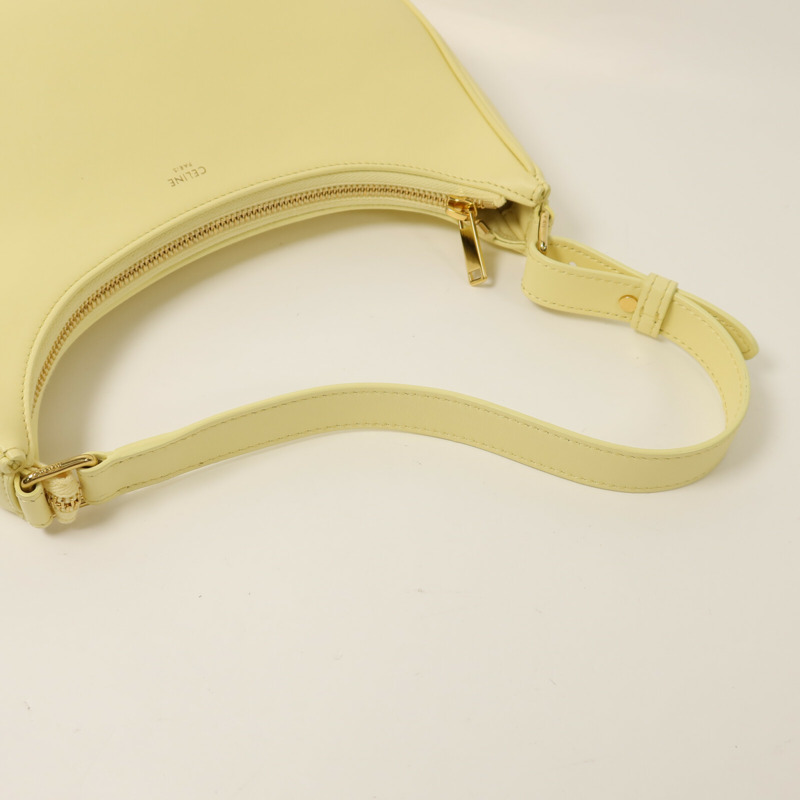 CELINE 牛皮皮革Ava金扣肩背袋-8