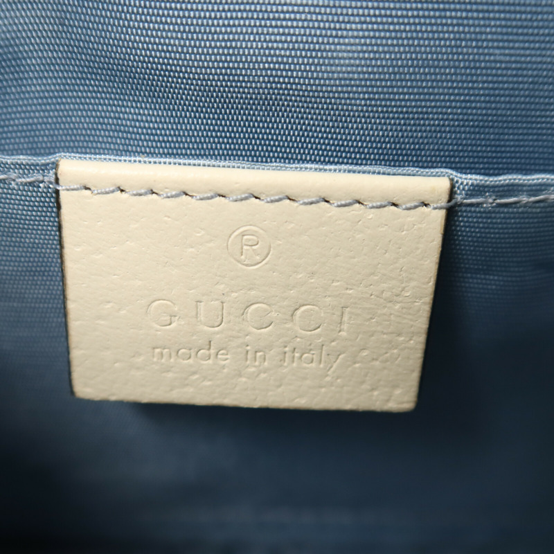 GUCCI 牛皮皮革Sylvie Bag金扣手挽肩背兩用袋-5