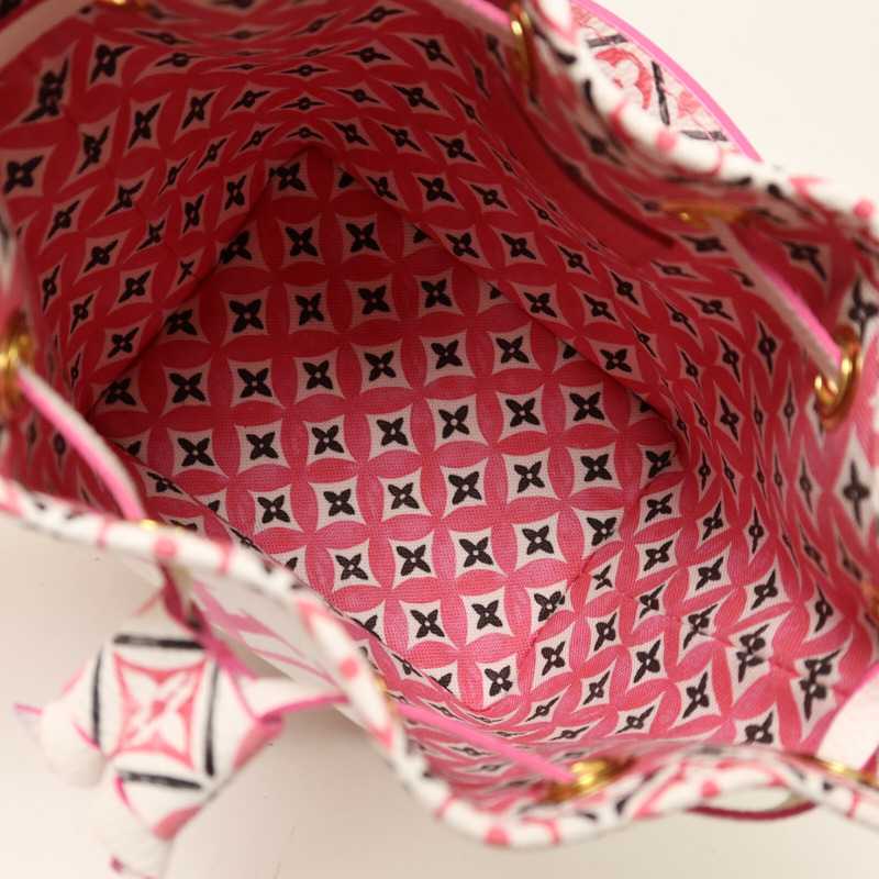 LOUIS VUITTON Monogram Watercolor Giant Nano Noe金扣手挽肩背兩用袋-4