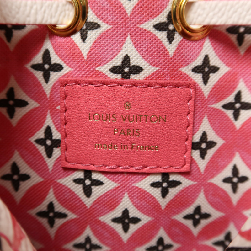 LOUIS VUITTON Monogram Watercolor Giant Nano Noe金扣手挽肩背兩用袋-5