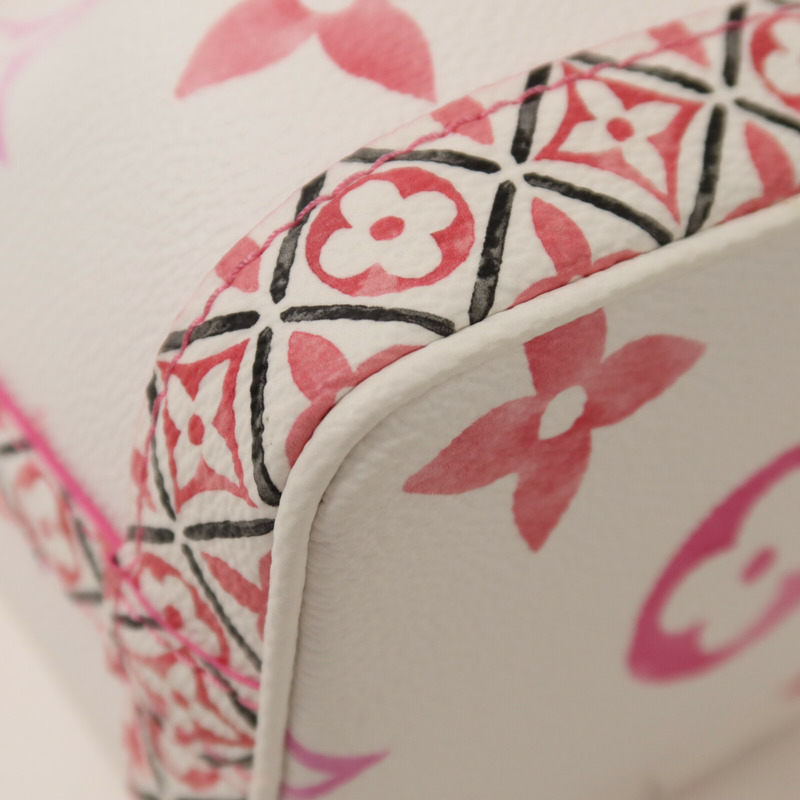 LOUIS VUITTON Monogram Watercolor Giant Nano Noe金扣手挽肩背兩用袋-9