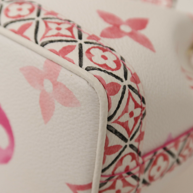 LOUIS VUITTON Monogram Watercolor Giant Nano Noe金扣手挽肩背兩用袋-10