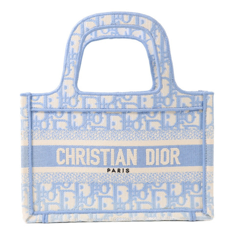 Dior 帆布Book Tote Micro手挽袋